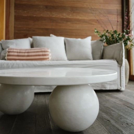 Grecian Concrete Coffee Table
