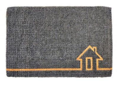 Ghar Grey Coir Door Mat