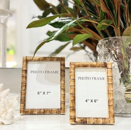 Malay Bamboo Style Bone Picture Frame