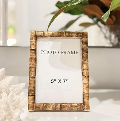 Malay Bamboo Style Bone Picture Frame