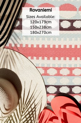 Rovaniemi Recycled Plastic Outdoor Rug