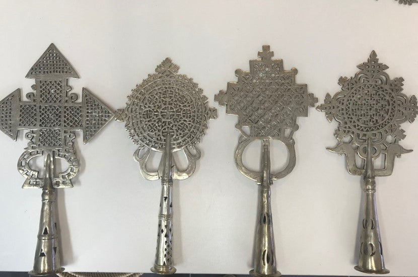 Ethiopian Cross in Silver