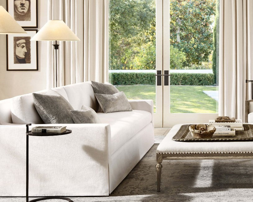 Maxie Sofa Side Table in Black