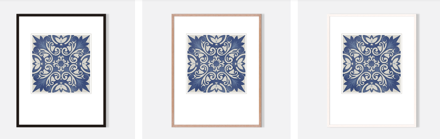 Blue Tile II Artwork