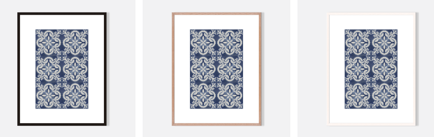 Blue Tile VII Artwork