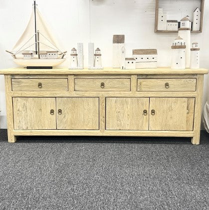 Palu Recycled Timber Sideboard with 3 Drawers