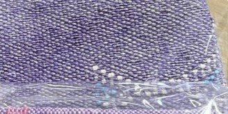 Genuine Moroccan Cactus Silk Cushion in Voilet