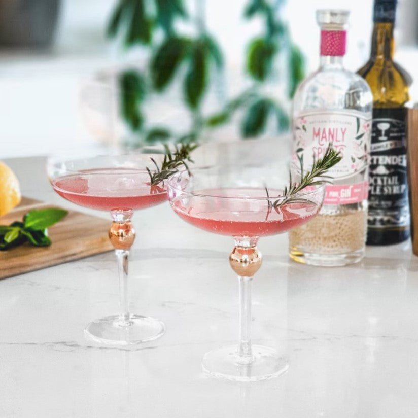 Manhattan Coupe Cocktail Glass - Set of 2