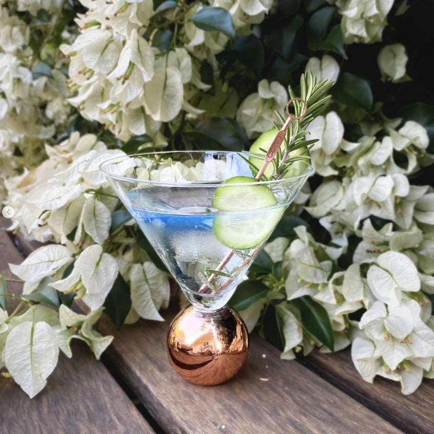 Manhattan Stemless Martini Glass