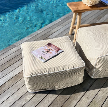 Breeze Chair in Beige Strip
