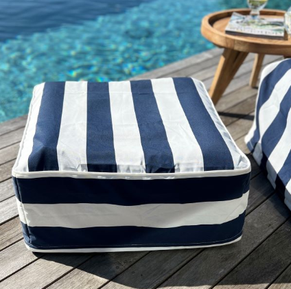 Breeze Chair in Navy Stripe