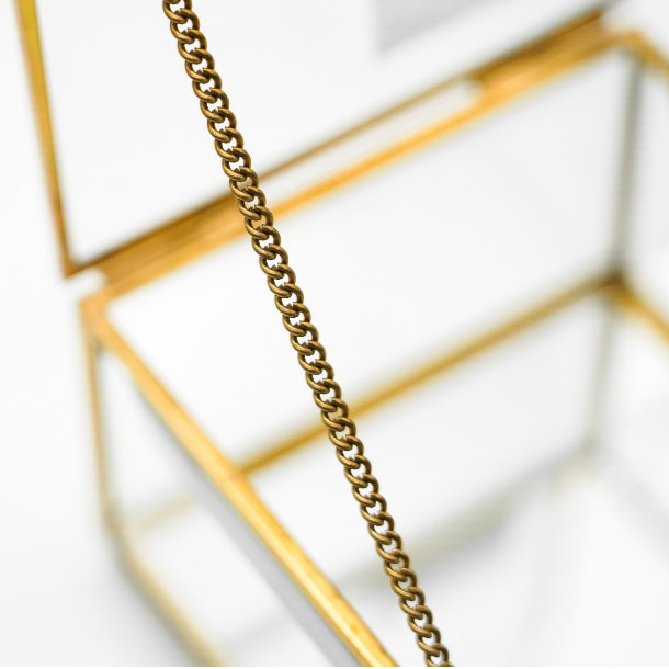 Brass & Glass Display Box - Small