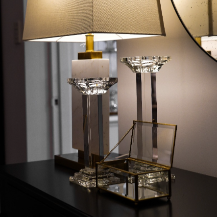 Brass & Glass Display Box - Small