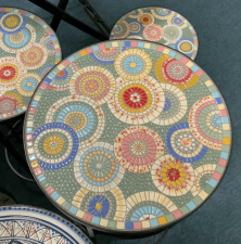 Amalfi Mosaic Side Table