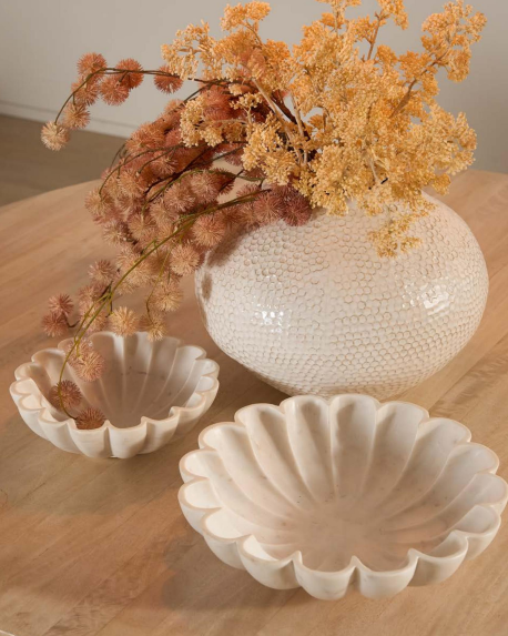 Flourish Marble Bowl