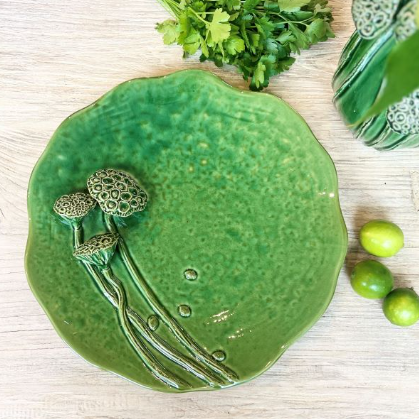 Lotus Seed Pod Plate
