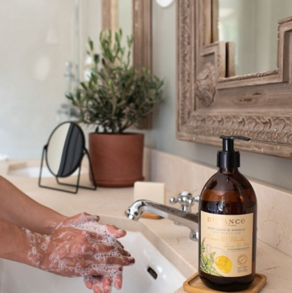 French Lemon & Mint Liquid Soap (500ml)