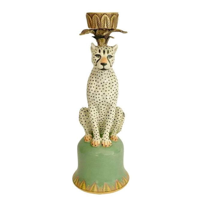 Jungla Leopard Candle Holder