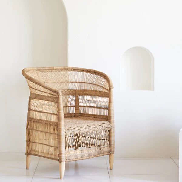 Genuine Malawi Chair in Blue