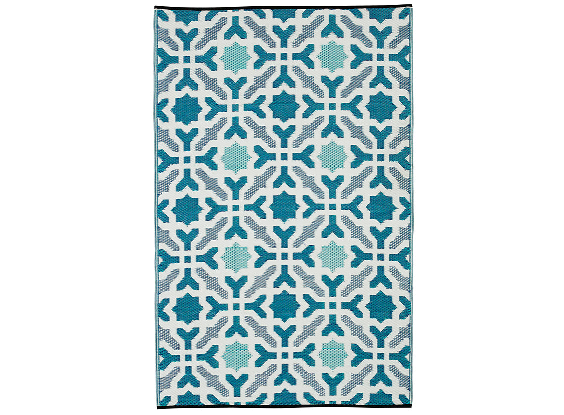 Seville Blue Outdoor Rug