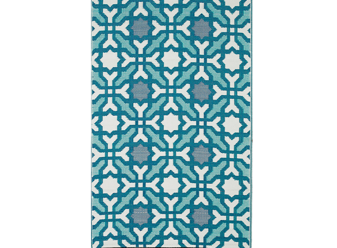 Seville Blue Outdoor Rug