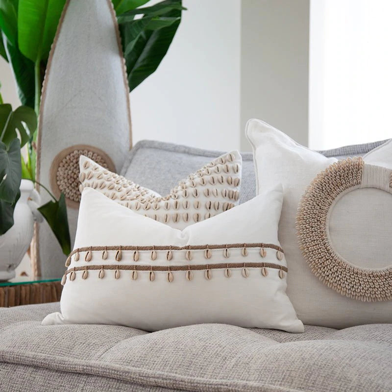 Shell Kauri Cluster Lumber Cushion