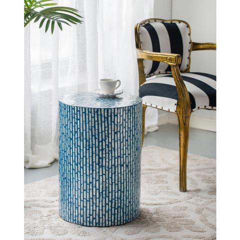 Shell Stool Side Table