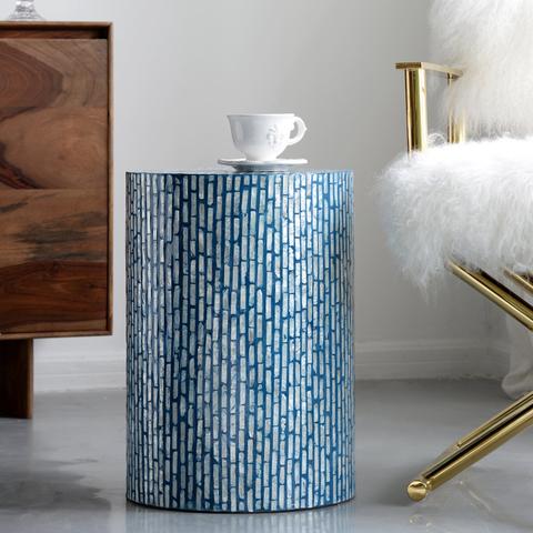 Shell Stool Side Table