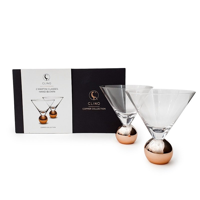 Manhattan Stemless Martini Glass