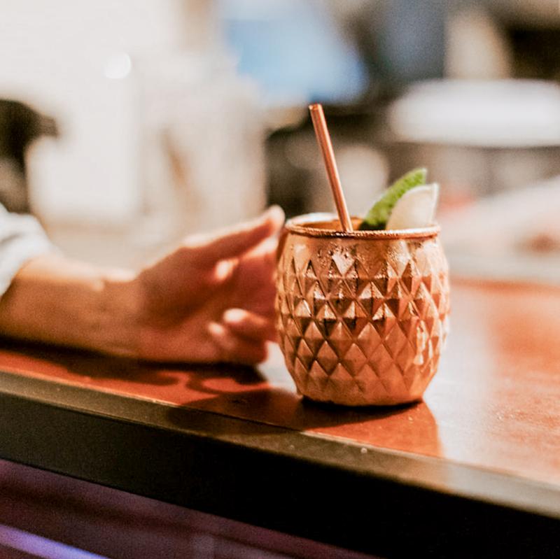 Manhattan Copper Drinking Straws