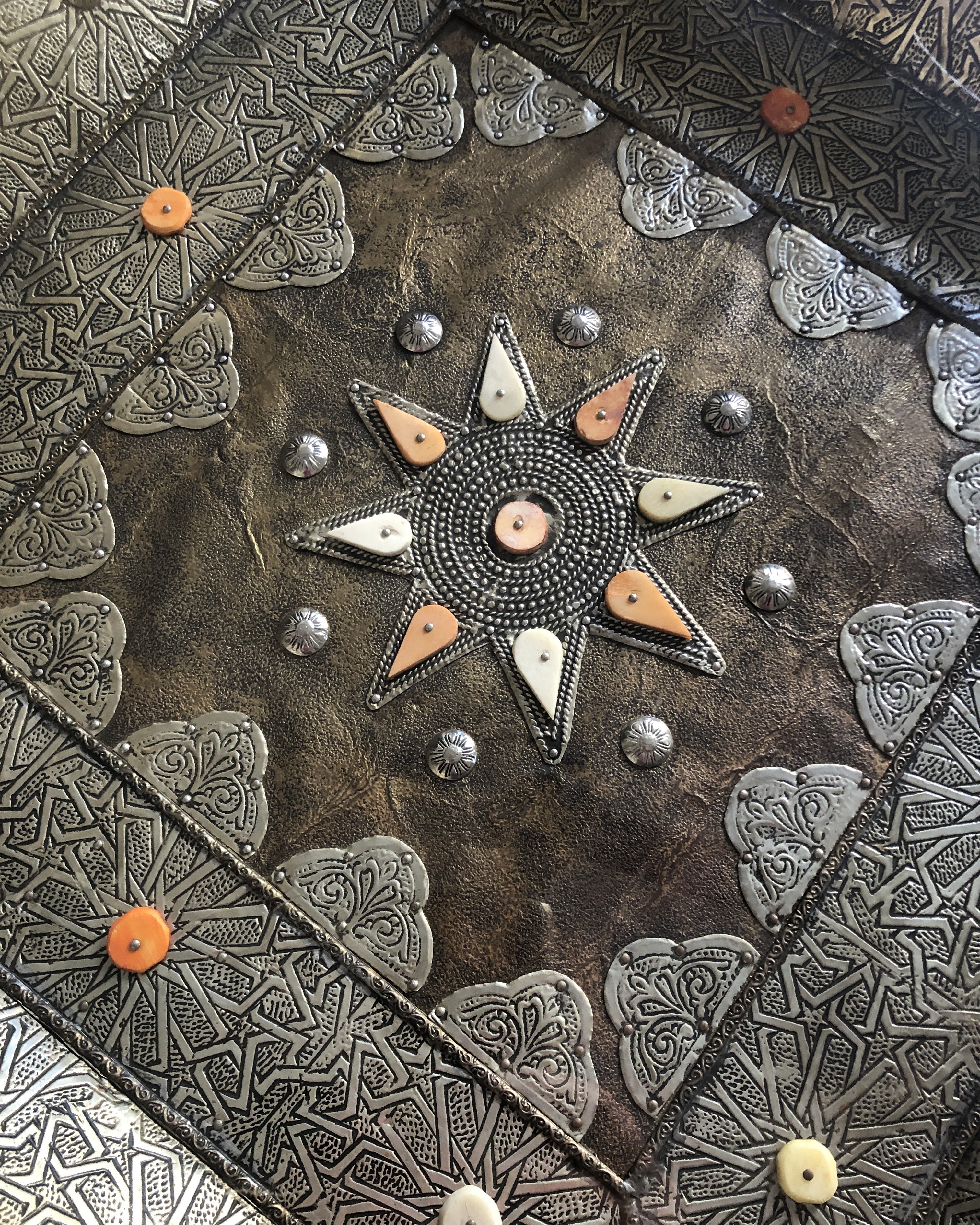 Sultan's Square Table in Silver Nickel