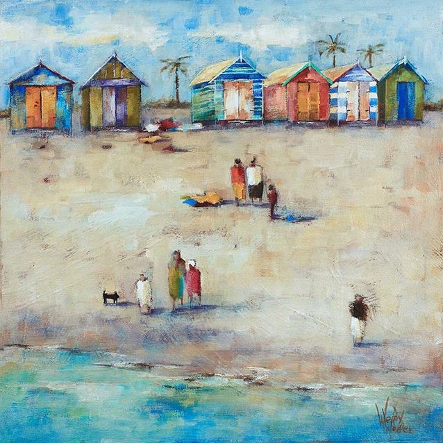 Summer At Brighton Wall Art