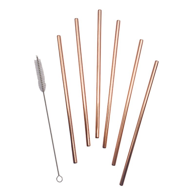Manhattan Copper Drinking Straws