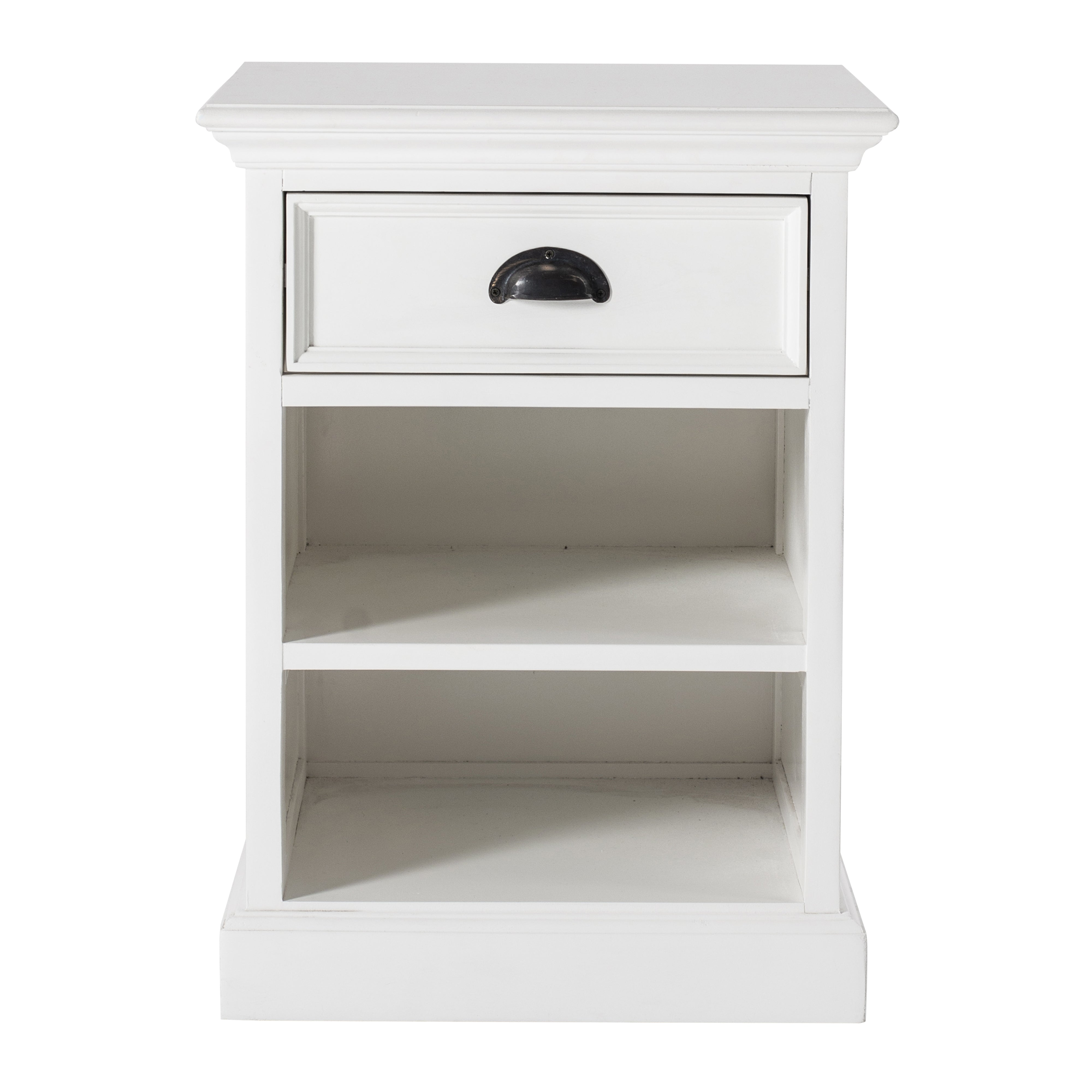 Bedside Table with Shelves