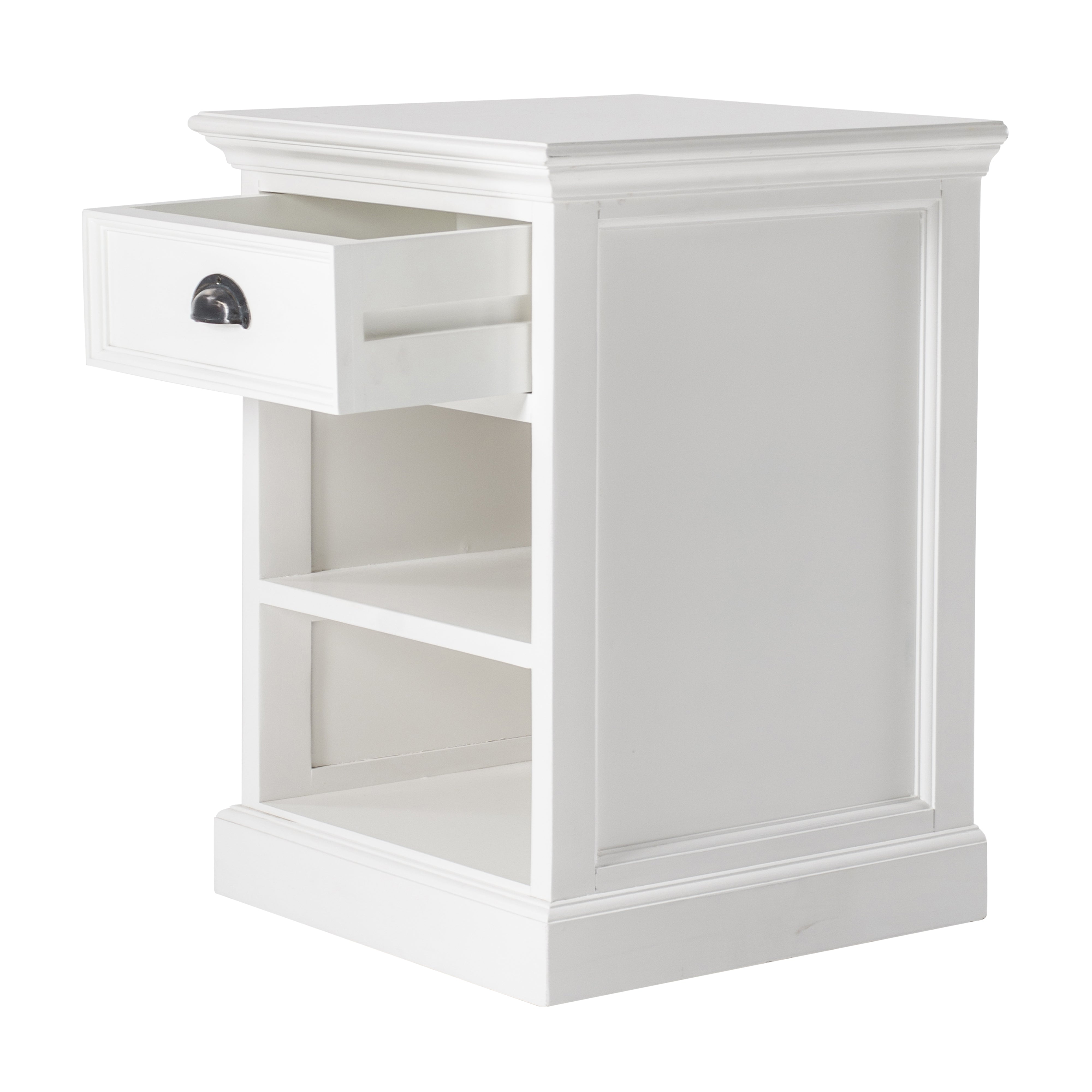 Bedside Table with Shelves