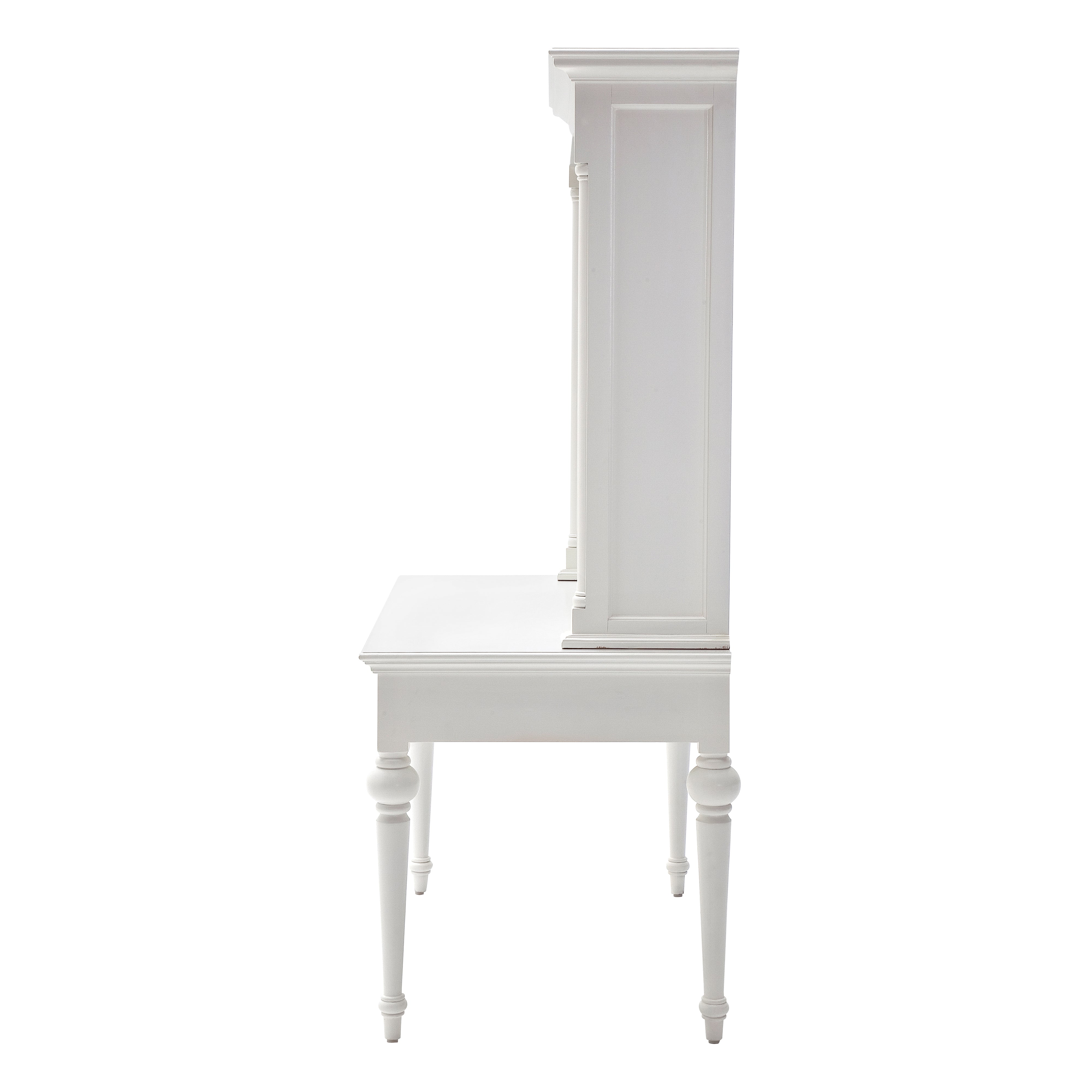 Tiana Beach Secretary Desk with Hutch