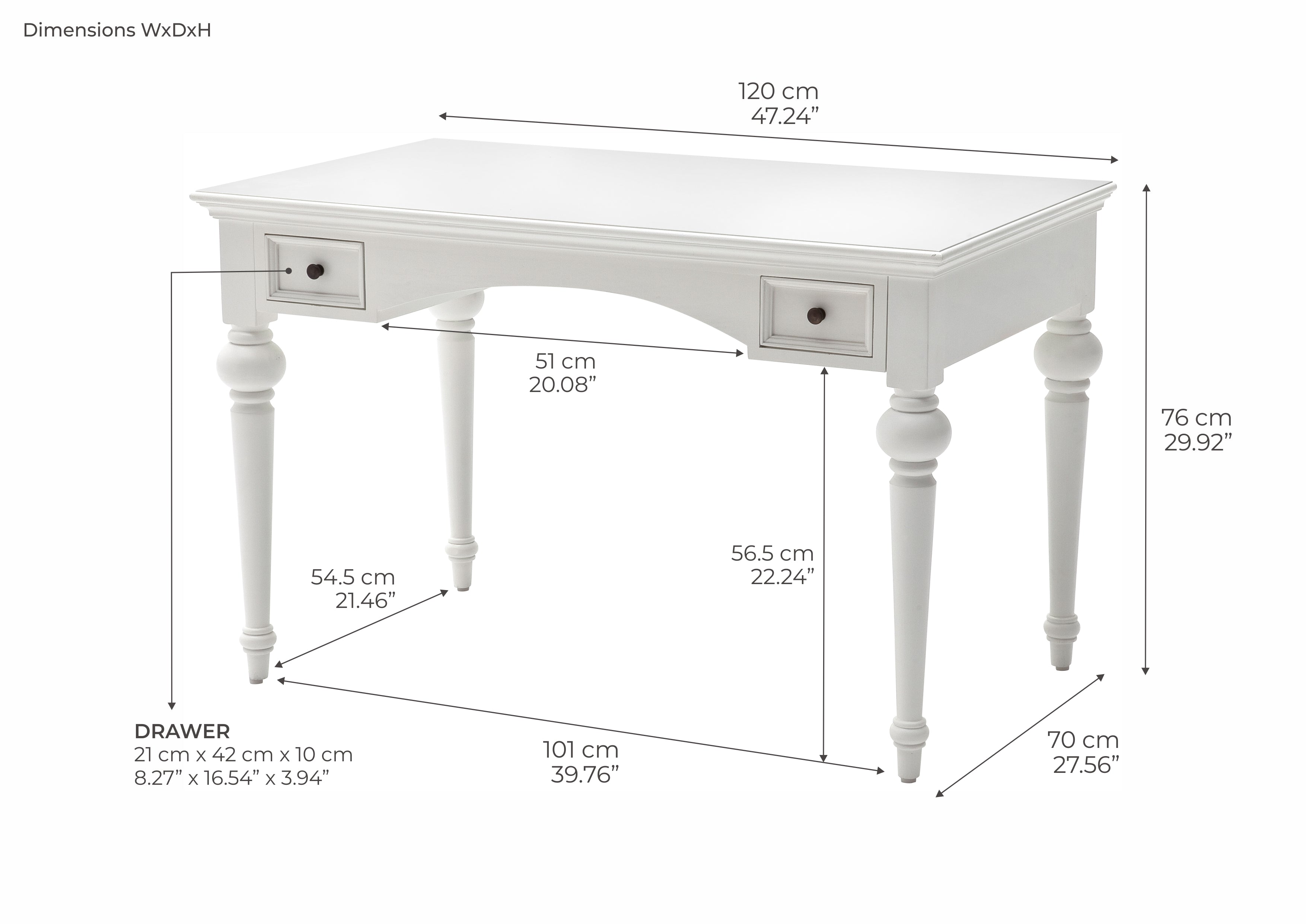 Tiana Beach Desk