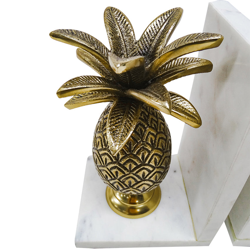 Luxe Pineapple Bookends