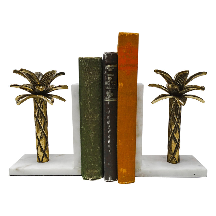 Palm Tree Bookends - The Pair