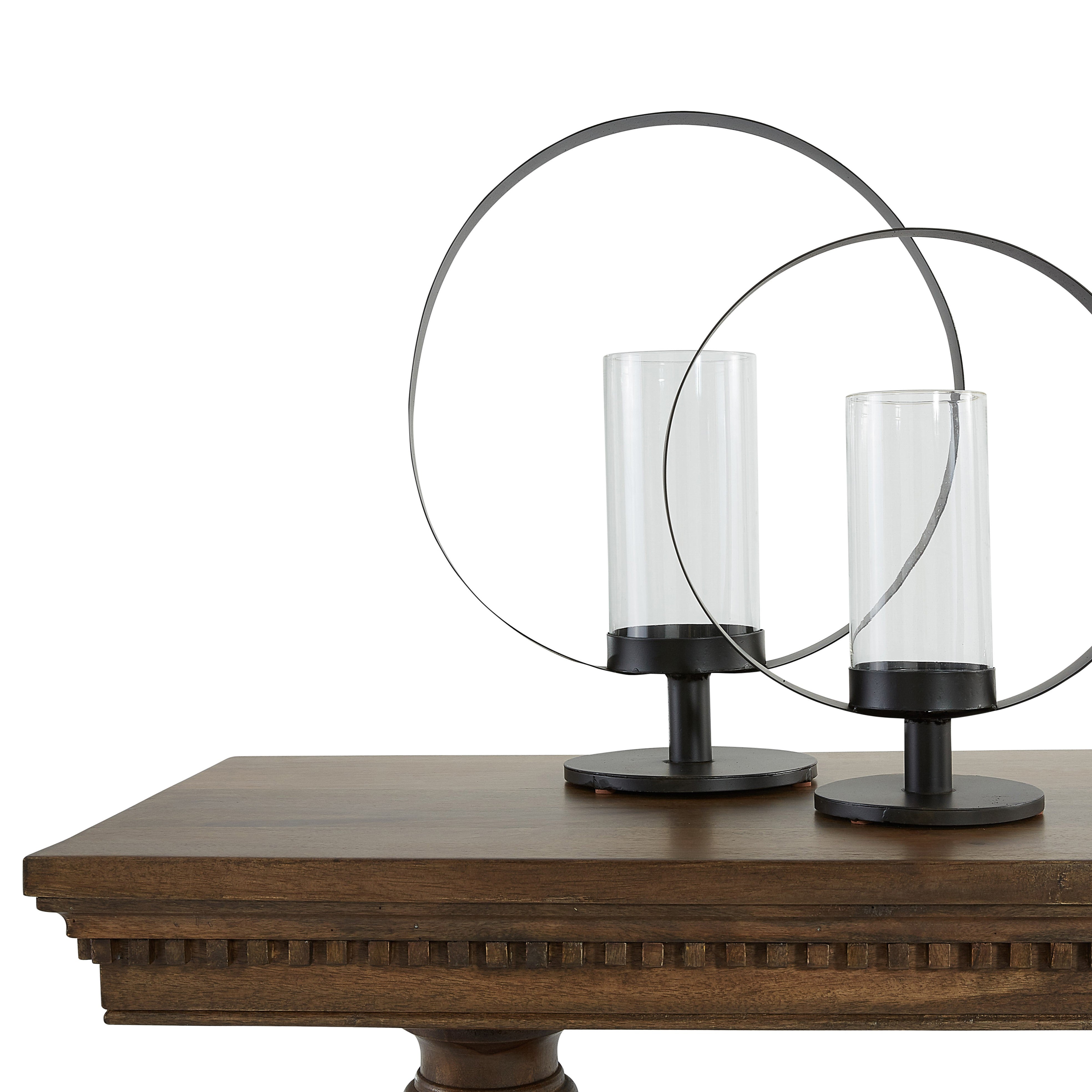 Laurent Console Table in Walnut Grey