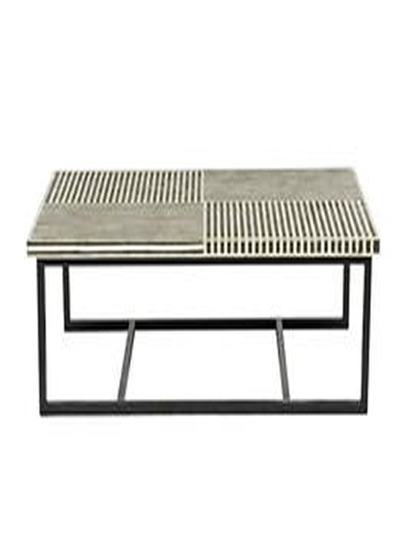 Pali Rectangular Bone Inlay Console