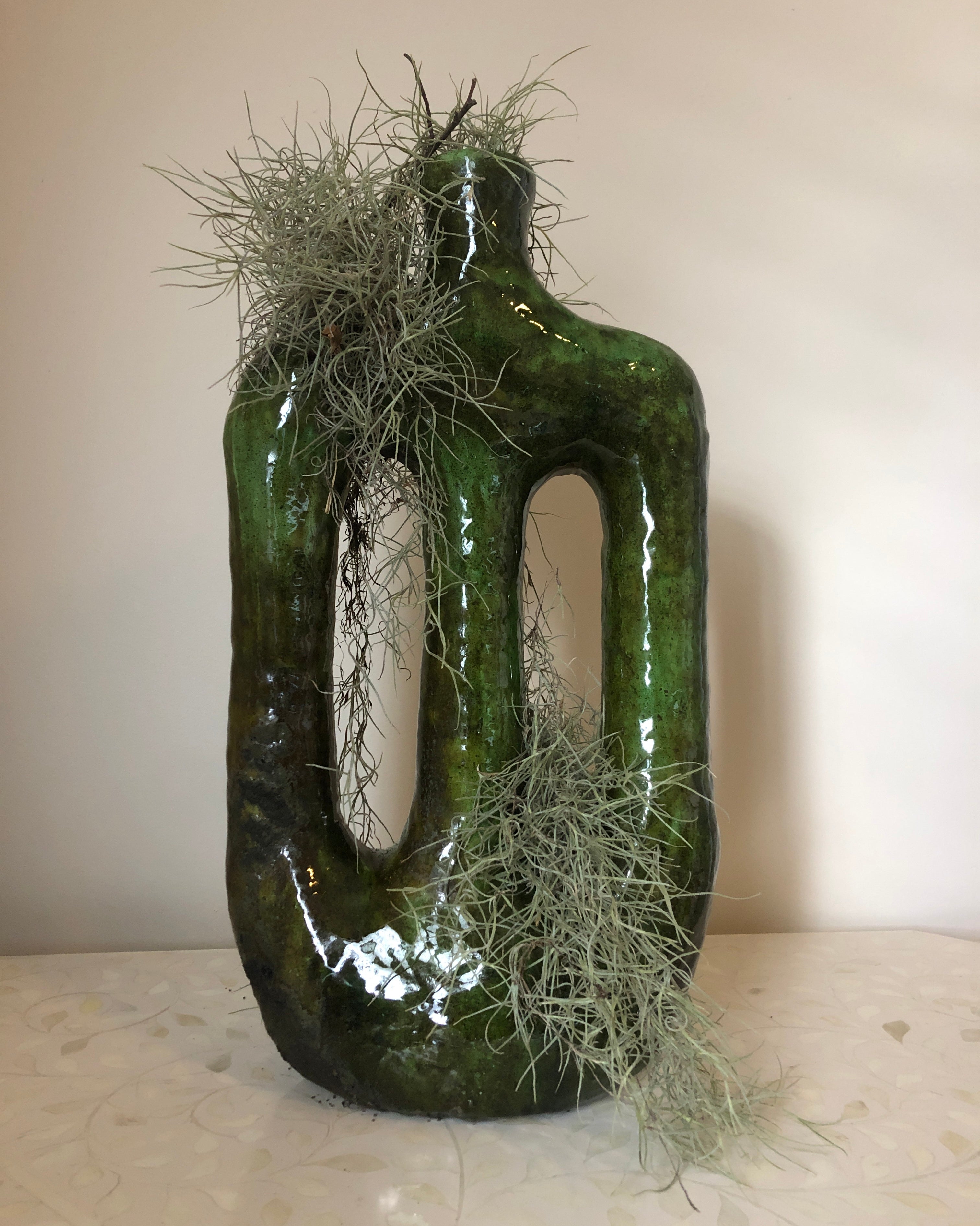 Tamegroute Abstract Triple Candleholder