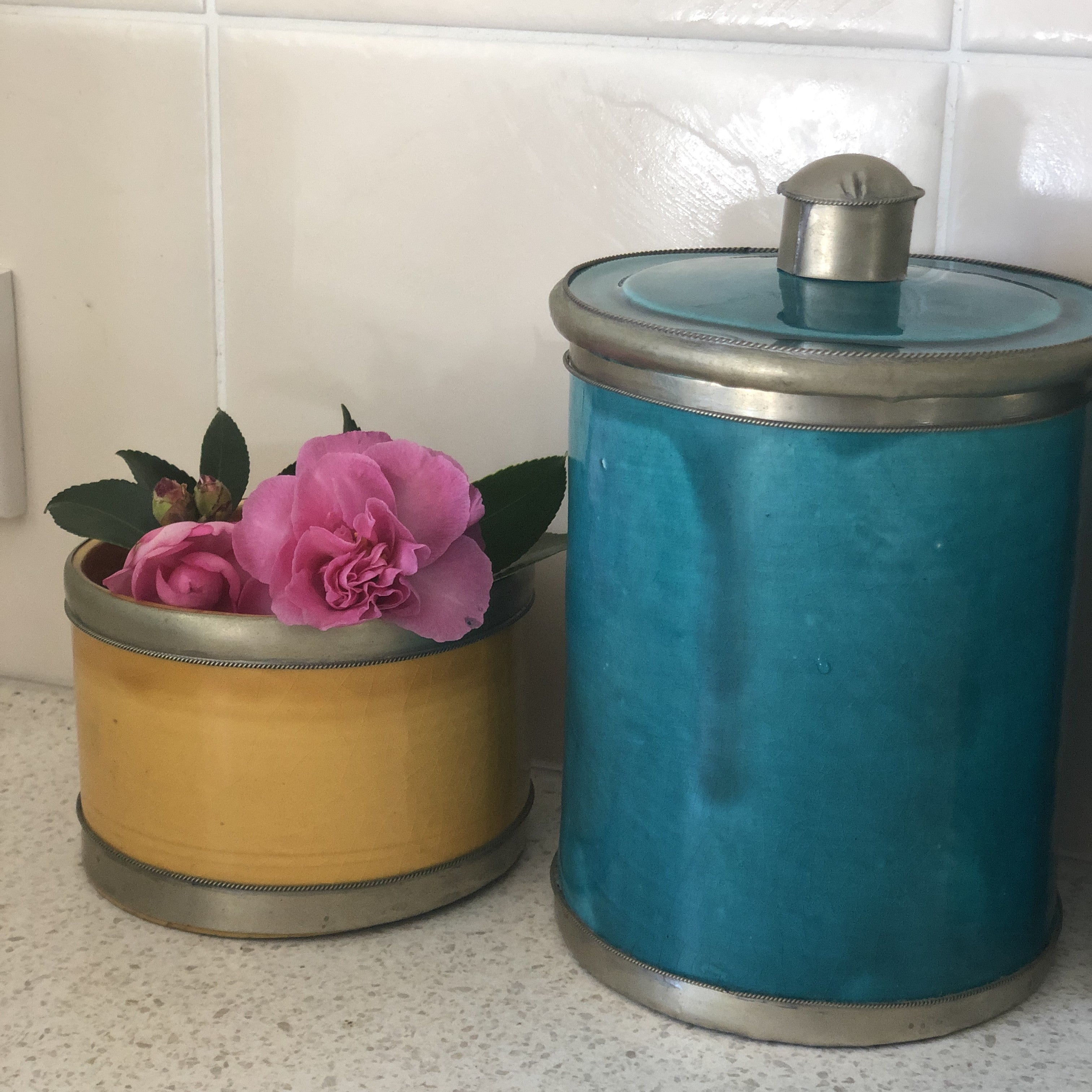 Jardin Majorelle Ceramic Short Vessel