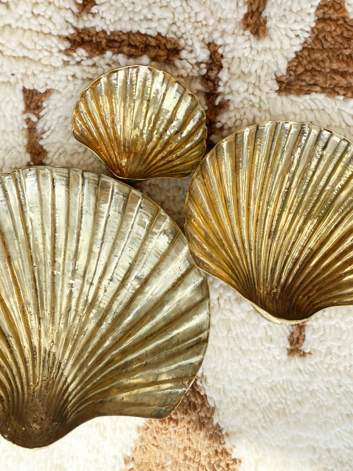 The Brass Scallop Shell