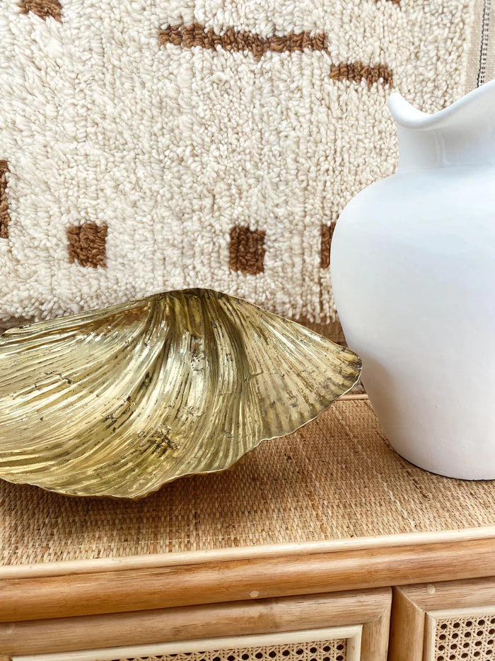 The Brass Scallop Shell