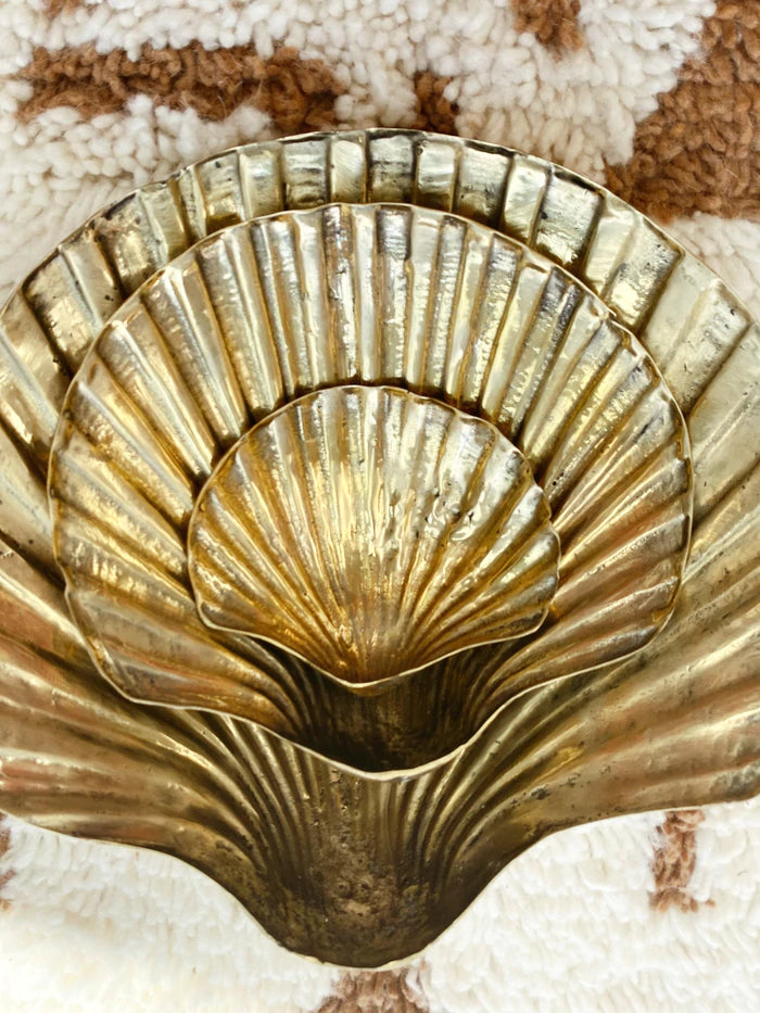 The Brass Scallop Shell