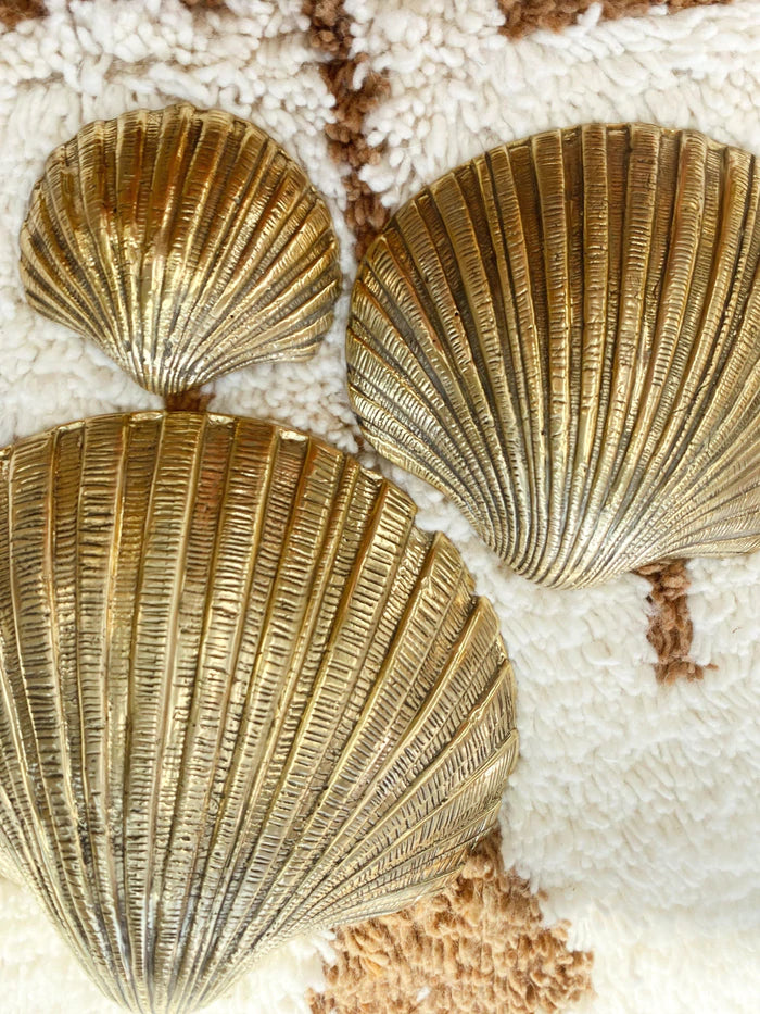 The Brass Scallop Shell