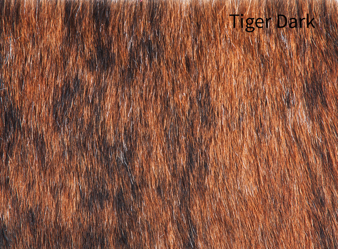 Tiger Print Cow Hide Rug