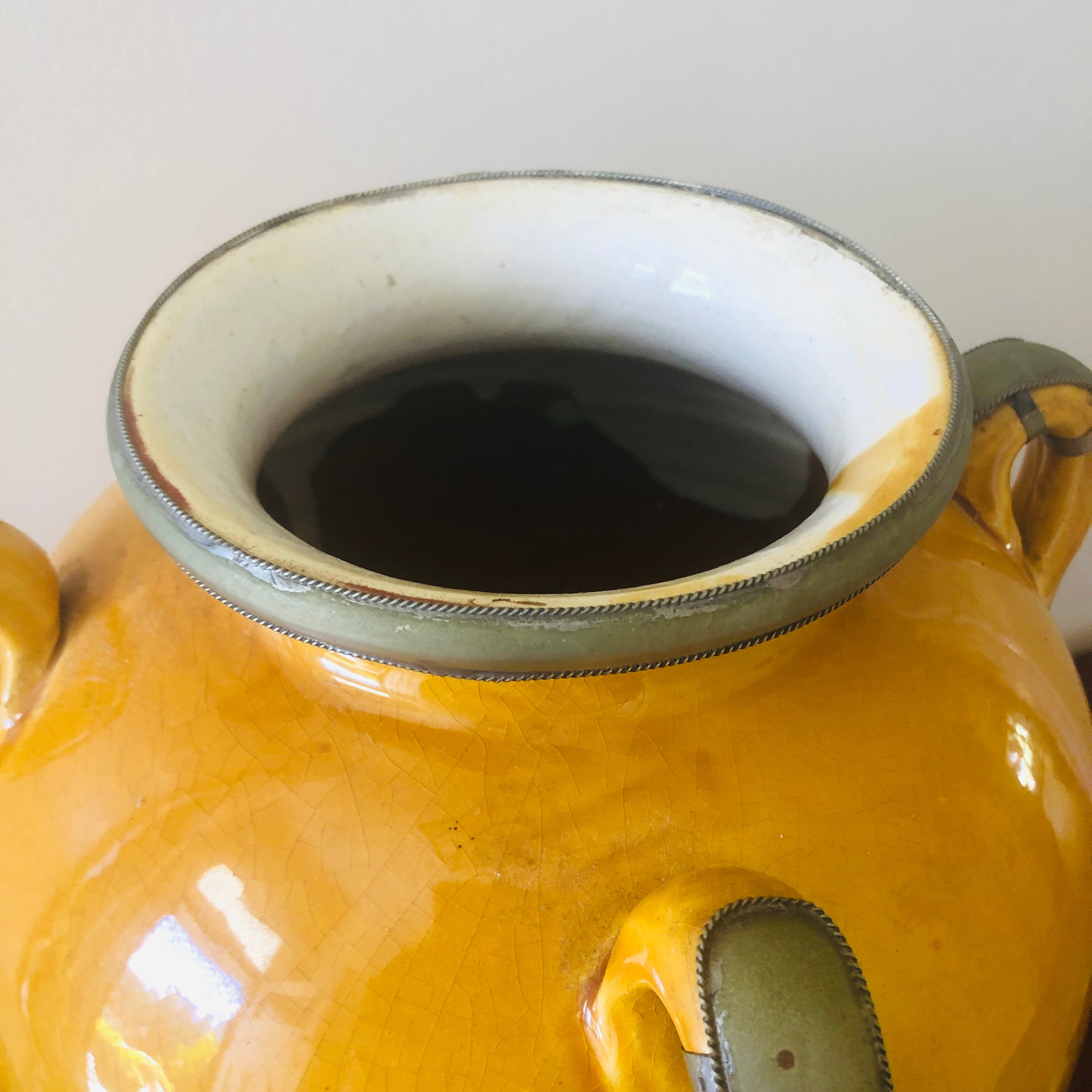 Jardin Majorelle Ceramic Urn with Handles
