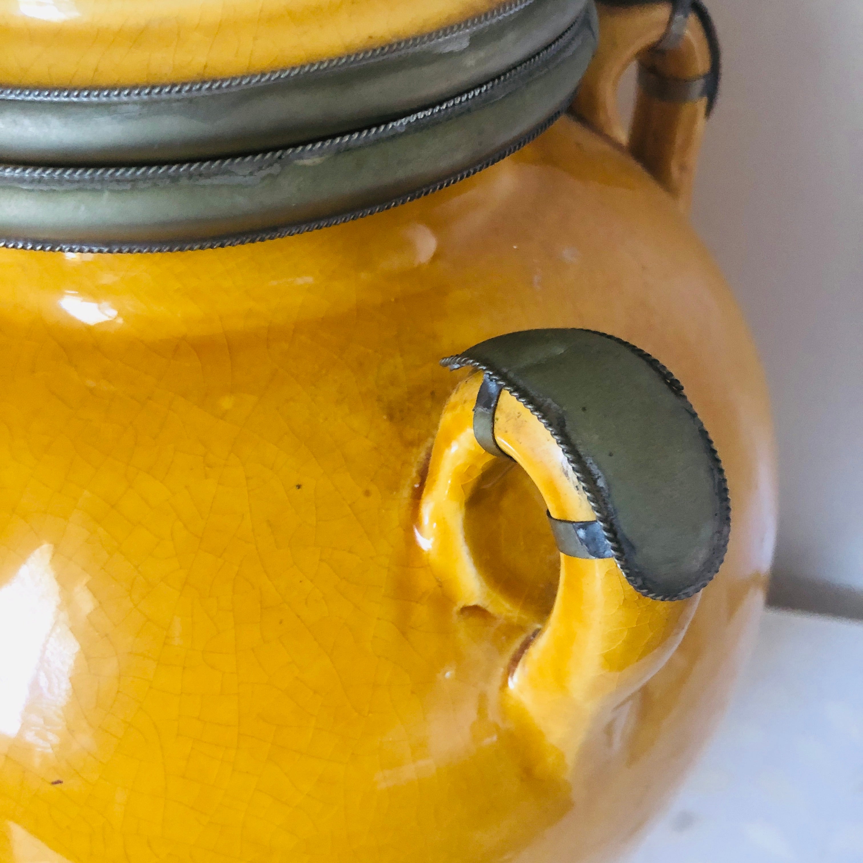 Jardin Majorelle Ceramic Urn with Handles